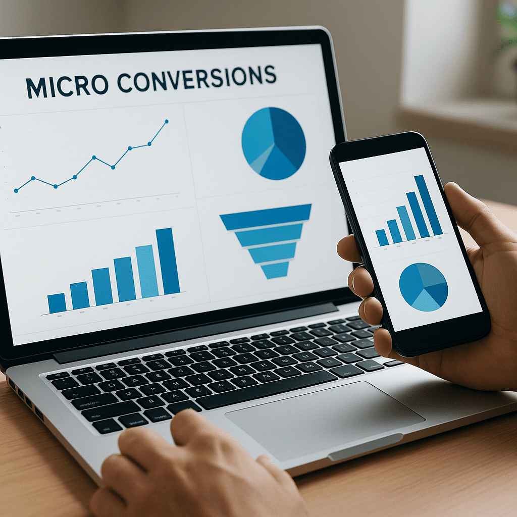 Śledzenie mikro-konwersji w procesie zakupowym