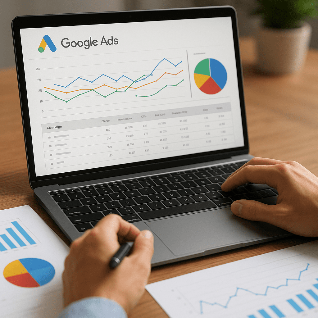 Optymalizacja kampanii Google Ads na podstawie danych