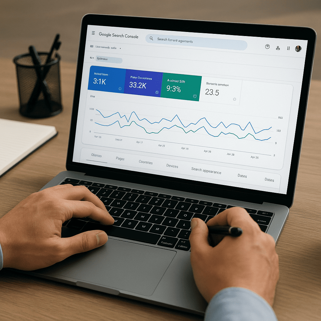 Analiza danych w Google Search Console